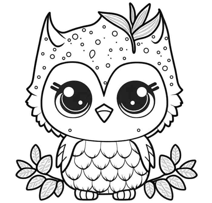 Confident animals coloring page