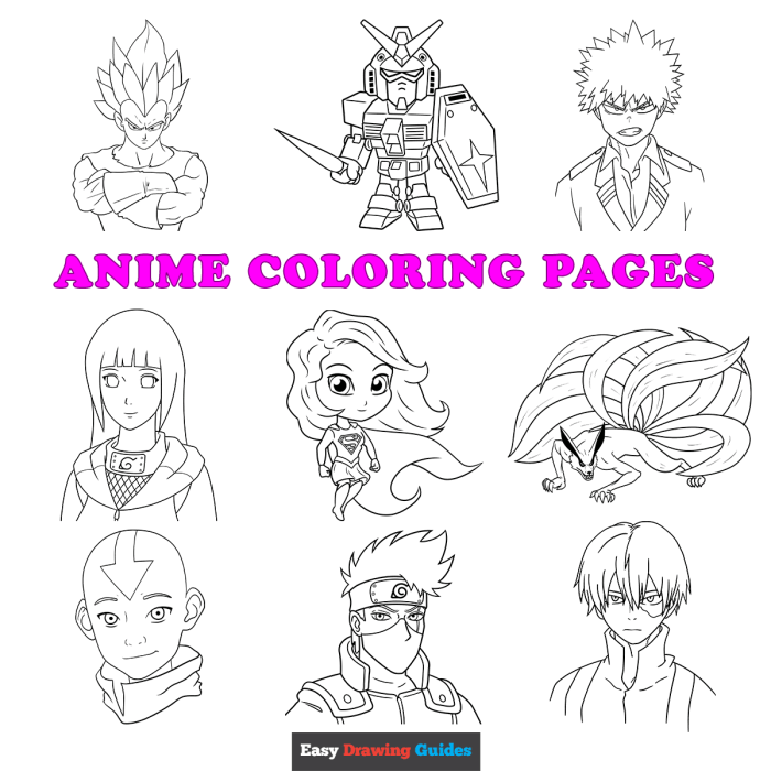 Anime free no downloading coloring sheets