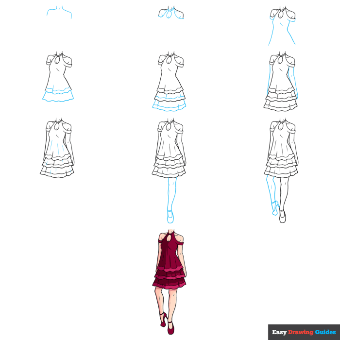 Anime coloring clothes tutorial