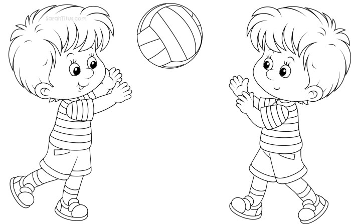 Animation children playing soccer pictures coloring pages