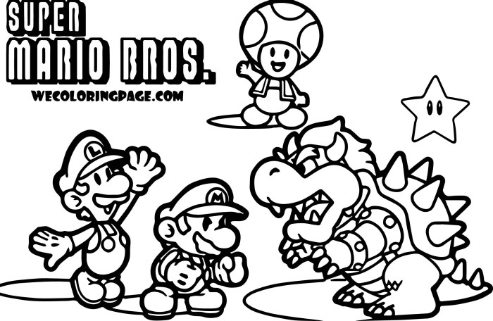 Anime girls in mario costumes coloring pages