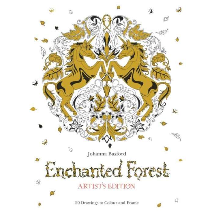 Johanna basford enchanted forest coloring book