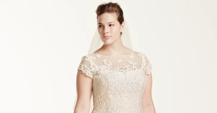 Inexpensive plus size wedding dresses