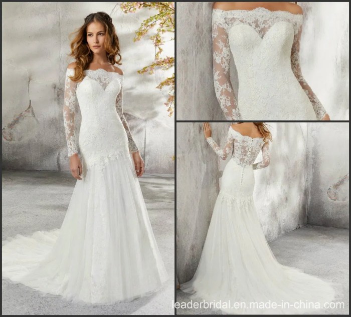 Wedding dresses cheap long sleeve