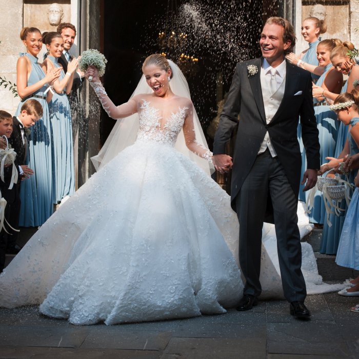 The most expensive wedding dress