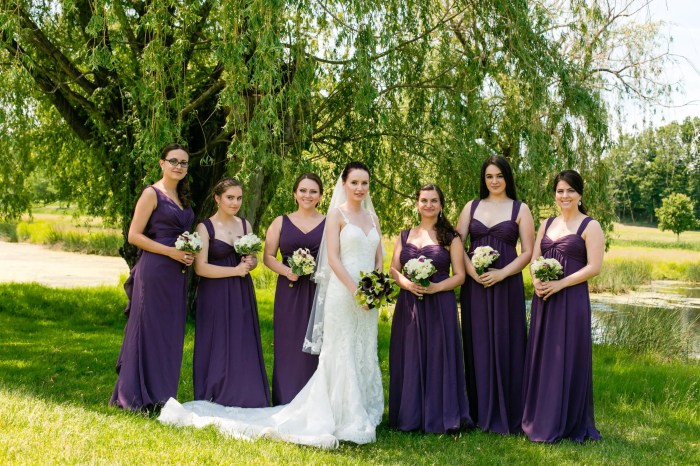 Wedding dresses light purple