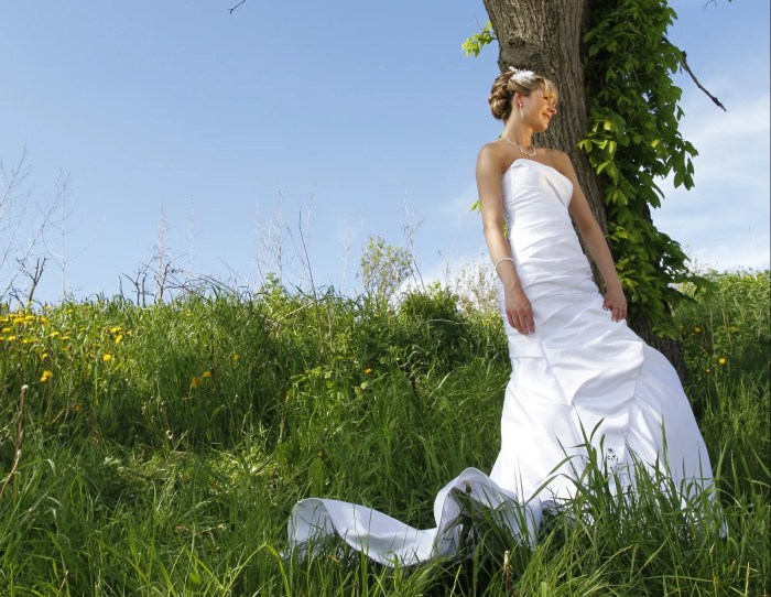 Ivory colored wedding dresses