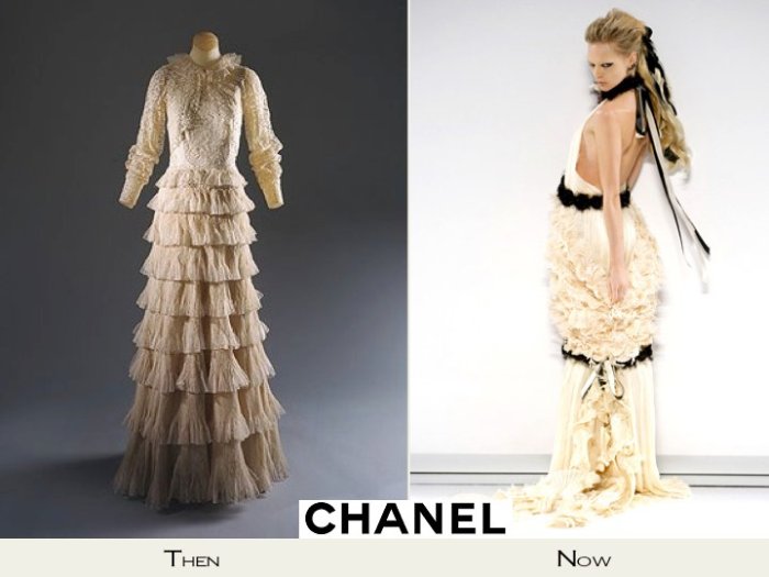 Vintage chanel wedding dress