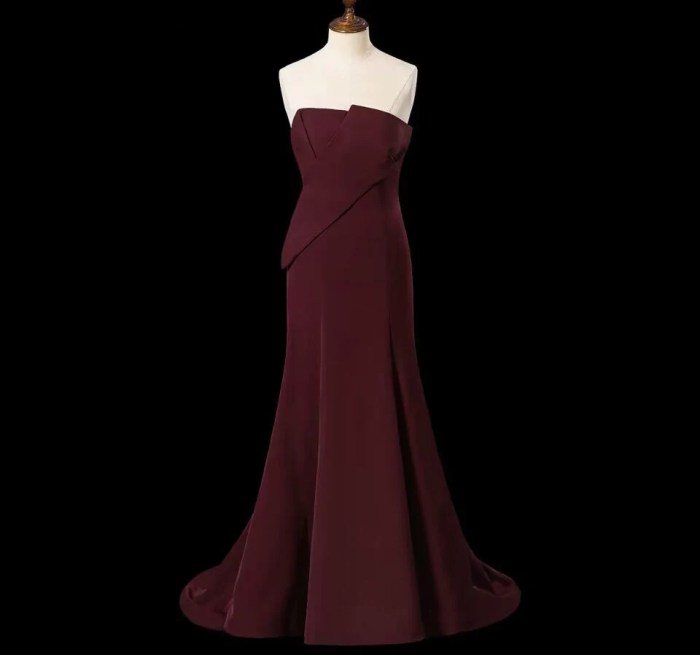 Plus size burgundy dresses for wedding