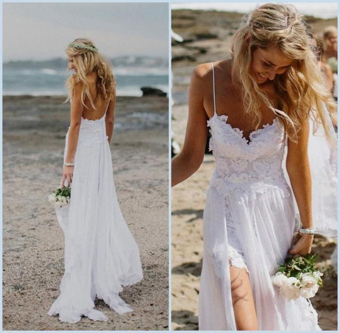 Wedding dresses for beach weddings