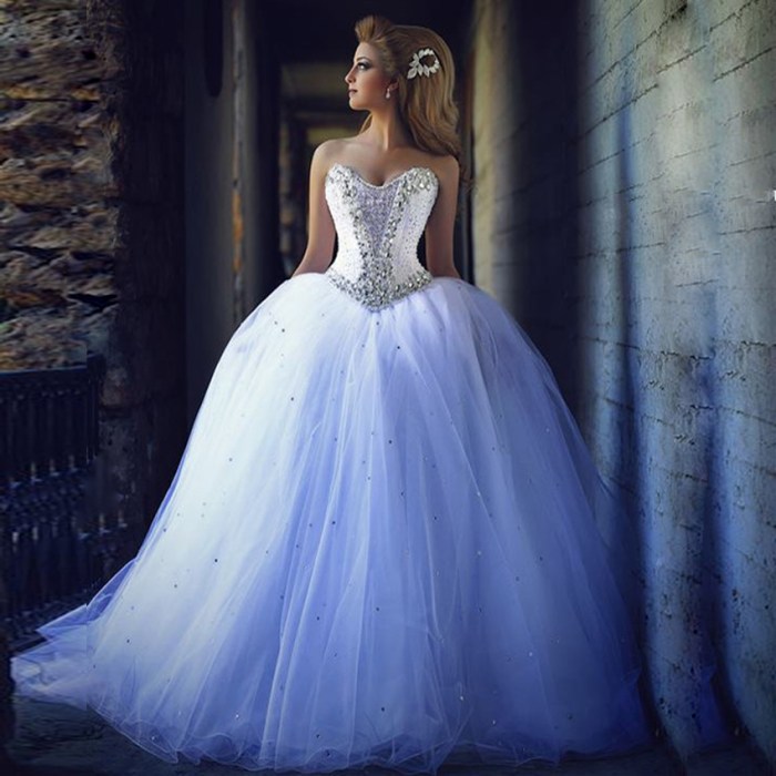 Short puffy wedding dresses